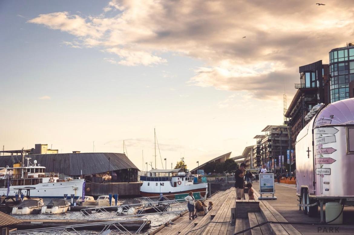 Ferienwohnung Tjuvholmen - Ved Aker Brygge Oslo Exterior foto